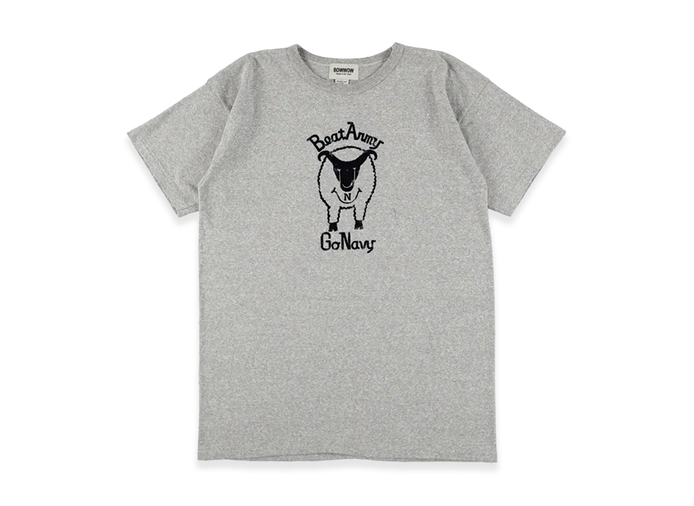 バウワウ ビートアーミーTシャツ "グレー"