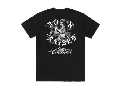 Born x Raised x Mister Cartoon Homegirl Rocker Tee "Black"