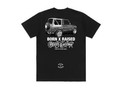 Born x Raised x Mister Cartoon Samurai Tee "Black"