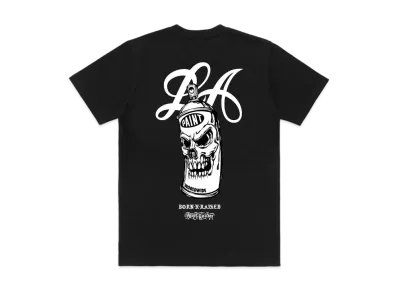 Born x Raised x Mister Cartoon Rattle Can Tee "Black"