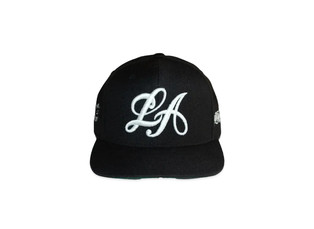 Born x Raised x Mister Cartoon LA Script Snapback "Black"