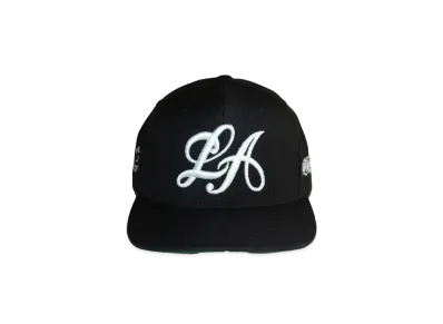 Born x Raised x Mister Cartoon LA Script Snapback "Black"