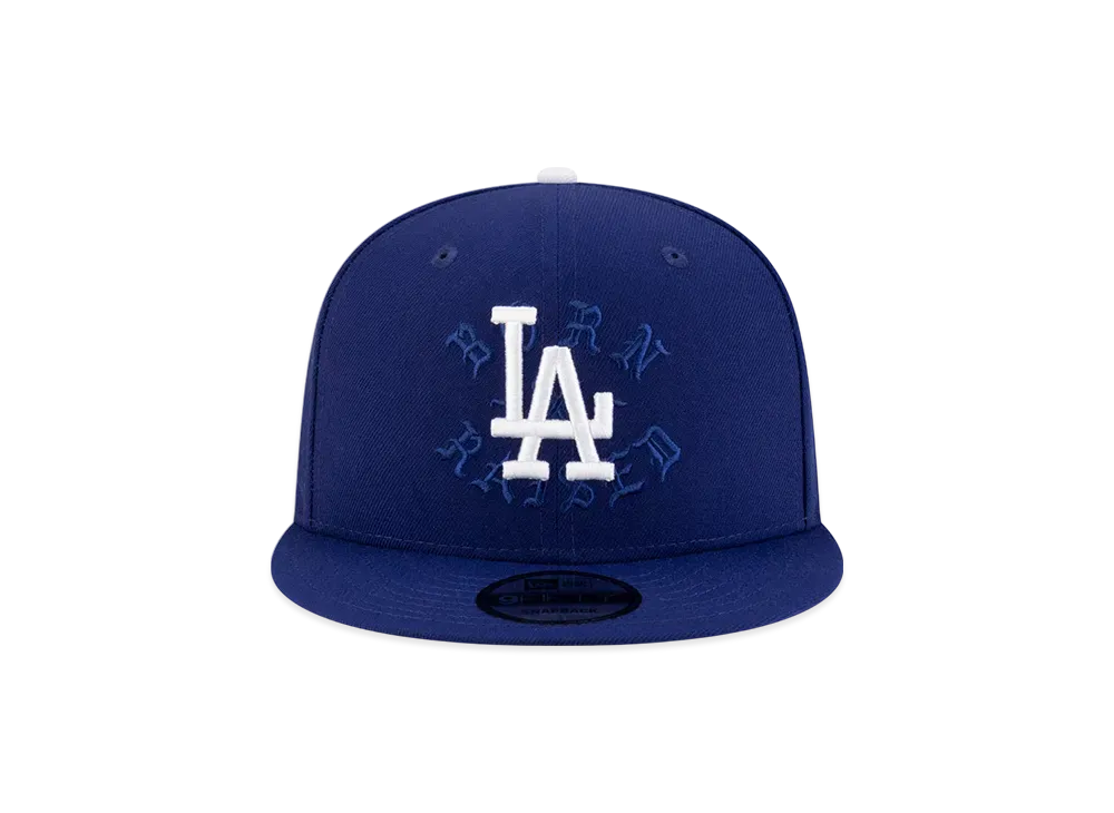 BORN X RAISED x NEW ERA x Dodgers 2024 World Series Snapback "Blue"