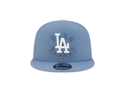 BORN X RAISED x NEW ERA x Dodgers 2024 World Series Snapback "Slate Blue"