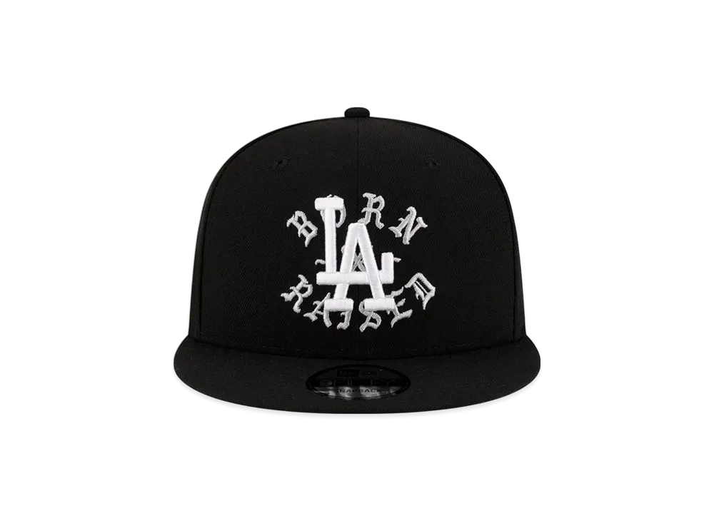 BORN X RAISED x NEW ERA x Dodgers 2024 World Series Snapback "Black"