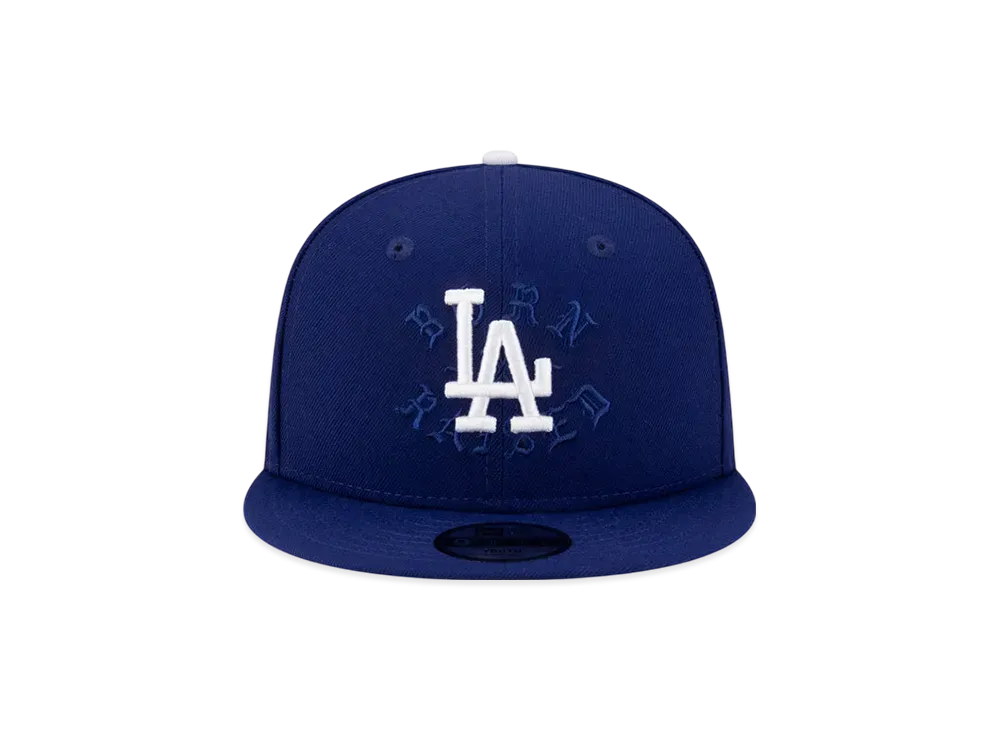 BORN X RAISED x NEW ERA x Dodgers 2024 World Series Youth Snapback "Blue"