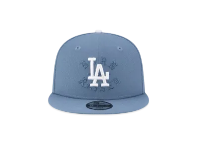 BORN X RAISED x NEW ERA x Dodgers 2024 World Series Youth Snapback "Slate Blue"