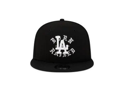 BORN X RAISED x NEW ERA x Dodgers 2024 World Series Youth Snapback "Black"