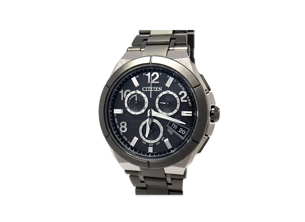 CITIZEN Atessa Eco Drive Direct Flight "Blue Gray" BY0045-66F