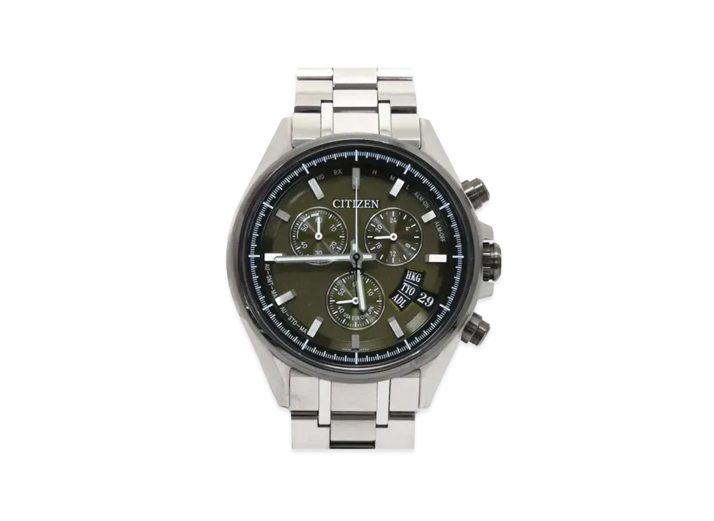 CITIZEN Atessa Eco-Drive Direct Flight Limited Model "Khaki" BY0144-56W