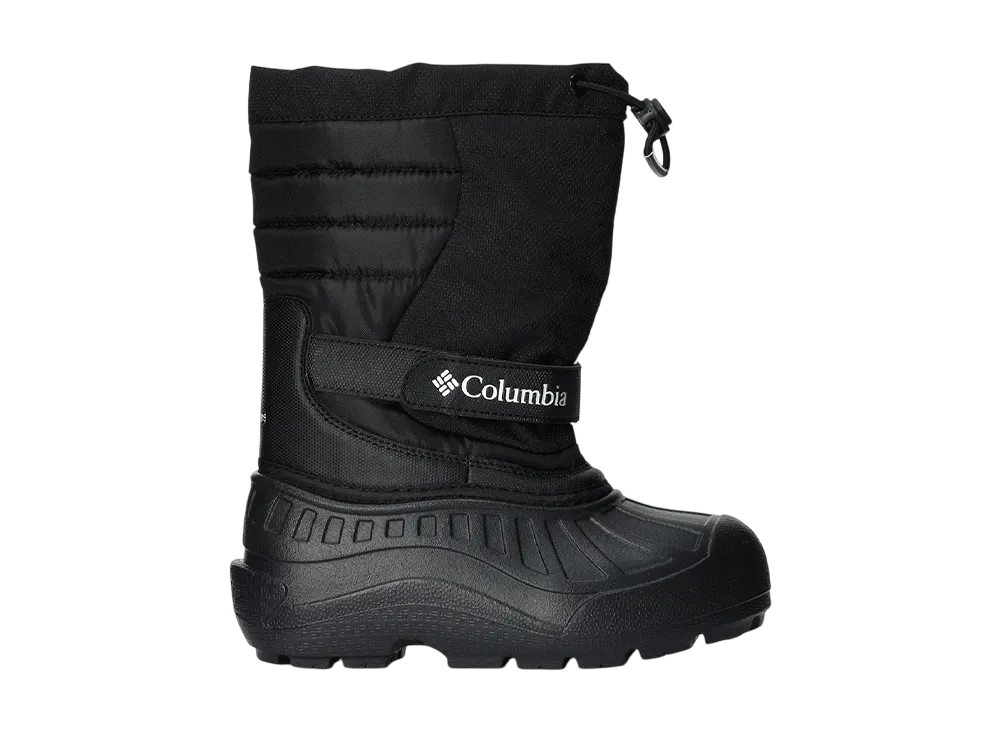Columbia GS Powderbug Snowlite "Black/White"