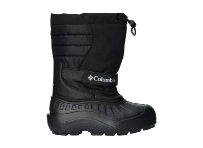 Columbia GS Powderbug Snowlite "Black/White"