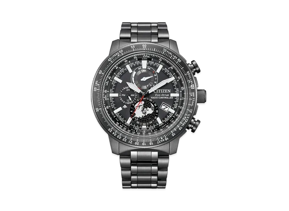 CITIZEN Eco-Drive Direct Flight Geo Trekker BY3005-56G
