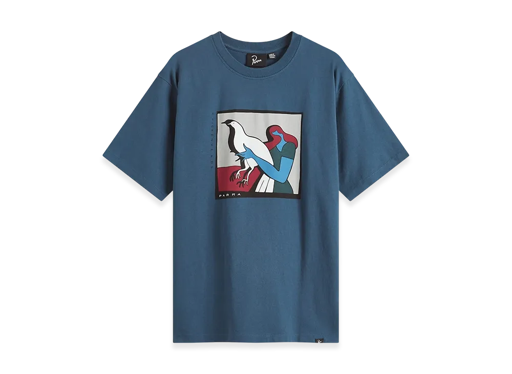 by Parra Look At It T-Shirt "Dark Blue"