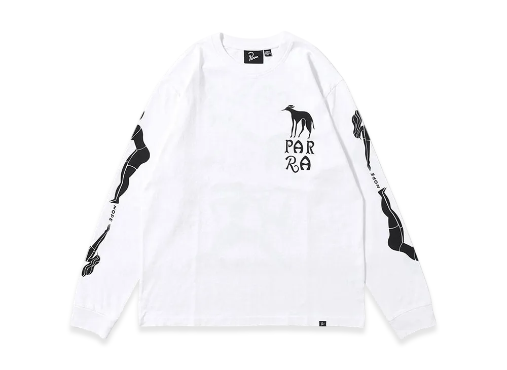 by Parra Dog Training L/S Tee "White"
