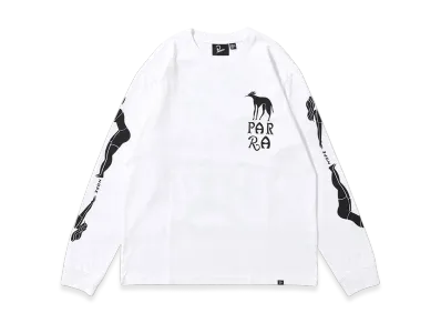 by Parra Dog Training L/S Tee "White"