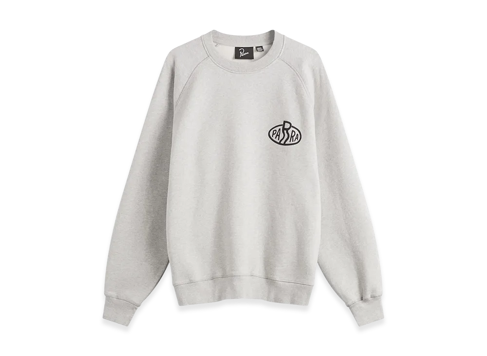 by Parra Legs Logo Crew Sweatshirt "Heather Grey"
