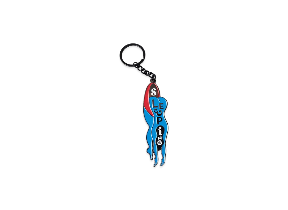 by Parra Sleeping Key Chain "Blue"