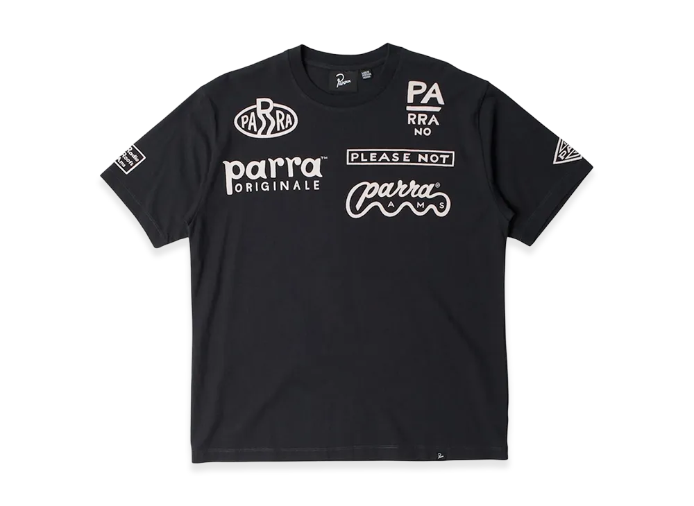 by Parra Media Training Tee "Black"