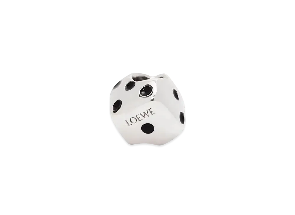 LOEWE Game Dice In Brass "Palladium"