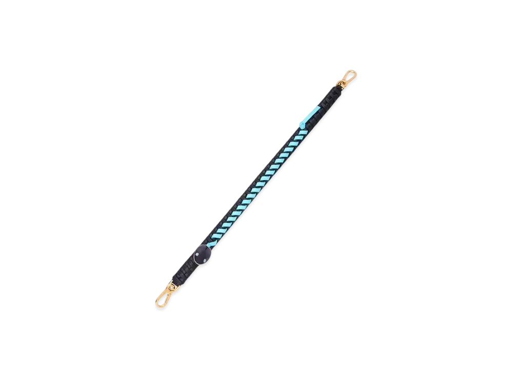 【くろ】ロエベ ウーブン スパイラル ストラップ　ブラック ロエベ ウーブン スパイラル ストラップ C885S47X01 : KOMEHYO