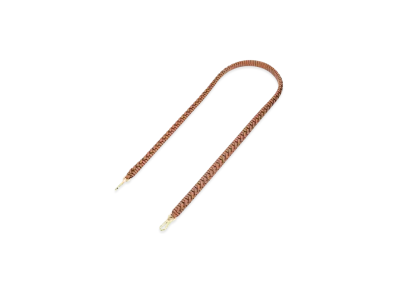 LOEWE Woven Spiral Strap "Pecan"