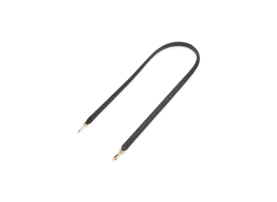 LOEWE Woven Spiral Strap "Black"