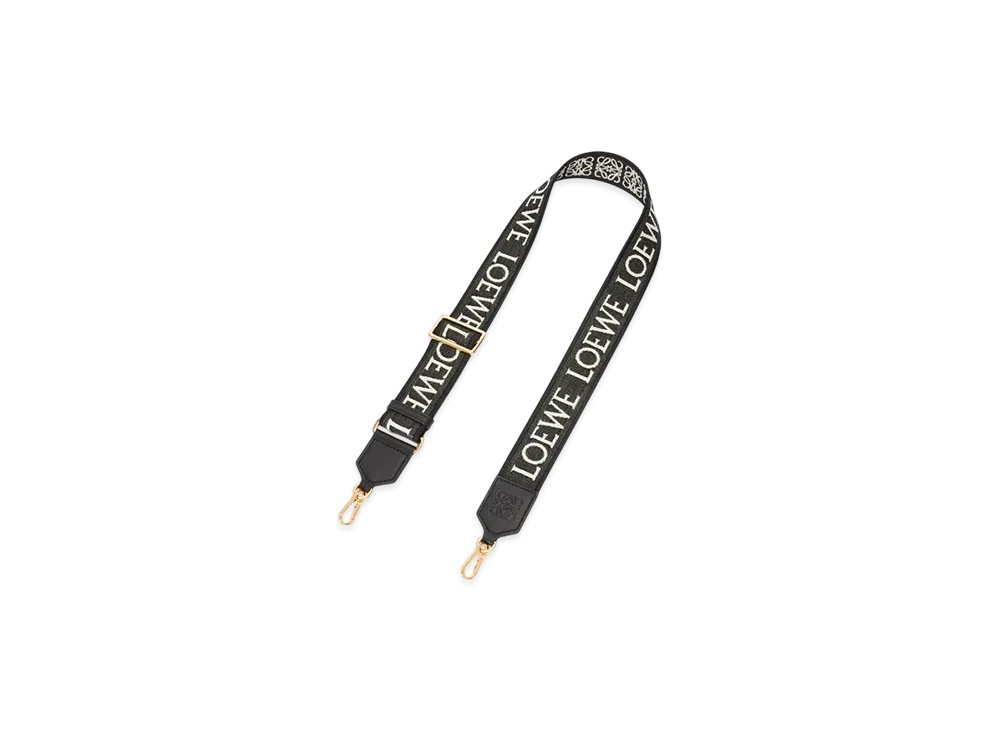 LOEWE Anagram Strap "Black/Gold"