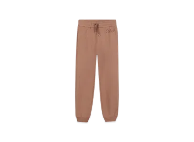 Chloe Kids Sweatpants With Logo "Brown"