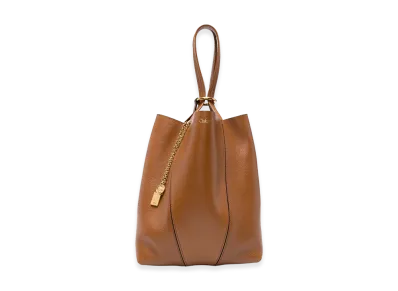 Chloe Women's E Spin Tote Bag "Brown"