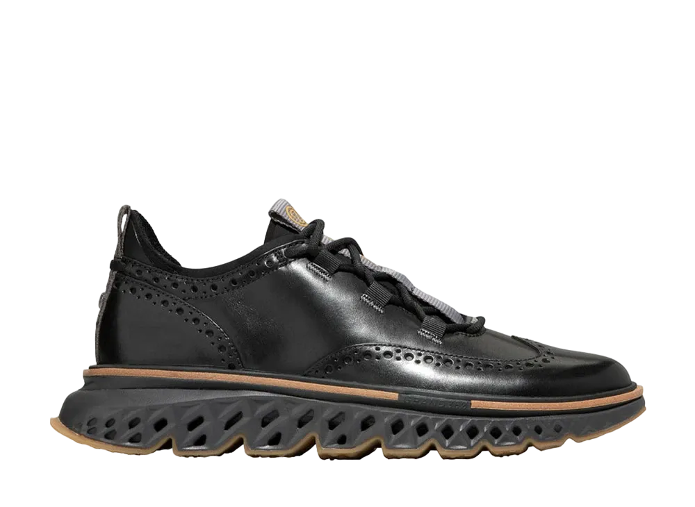 COLE HAAN 5.Zerogrand Wing Oxford "Black/Pavment/Storm Cloud" C36508 Medium