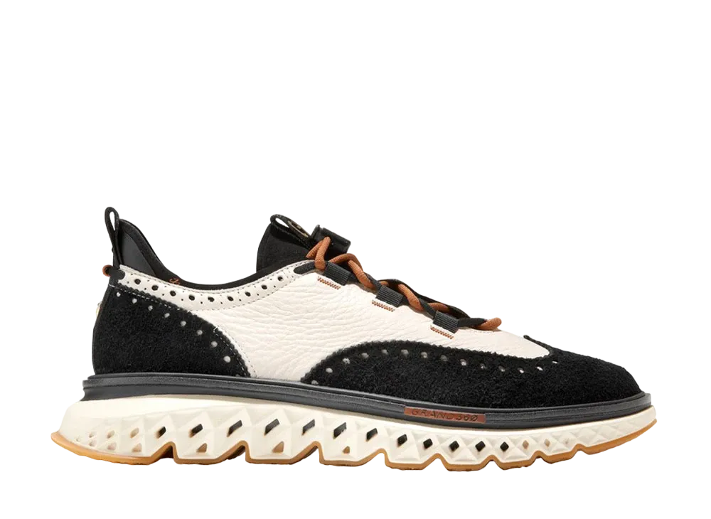 COLE HAAN x atmos 5.Zerogrand Wing Oxford "Ivory/Blanc de Blanc/Tan/Brown" C37160 Medium