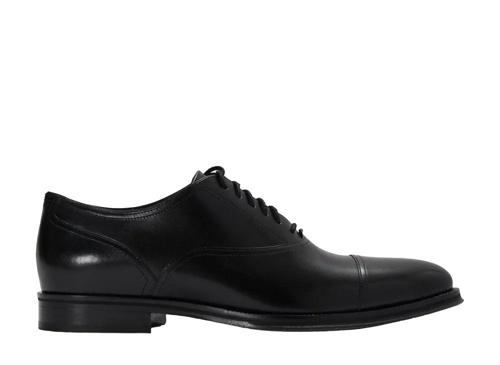 COLE HAAN Modern Classics Cap Toe Oxford "Black/Black" C38761 Medium