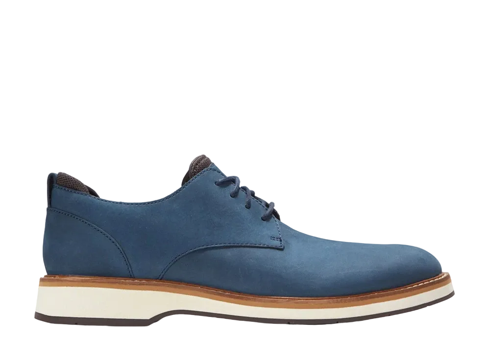 COLE HAAN Osborn Grand 360 Plain Toe Oxford "Navy Nubuck/Ivory" C38899 Medium