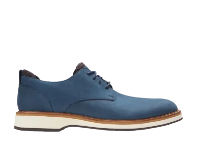 COLE HAAN Osborn Grand 360 Plain Toe Oxford "Navy Nubuck/Ivory" C38899 Medium