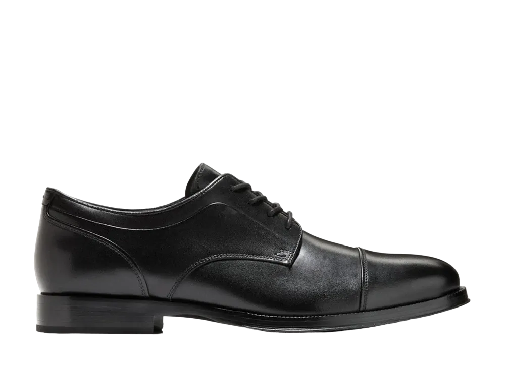COLE HAAN Carnegie Cap Toe Oxford "Black" C39338 Medium