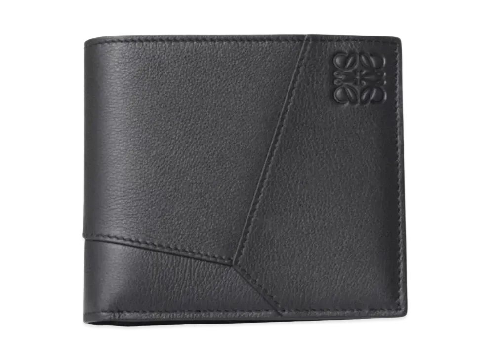 LOEWE Puzzle Bifold Wallet Classic Calf "Black"