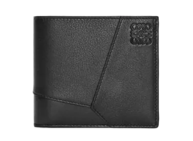 LOEWE Puzzle Bifold Wallet Classic Calf "Black"