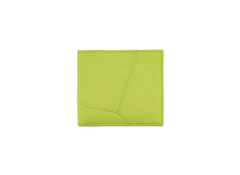 ロエベ パズル バイフォールド コインウォレット (クラシックカーフ) "グリーンリーフ" C510501X09-6718(11033040)