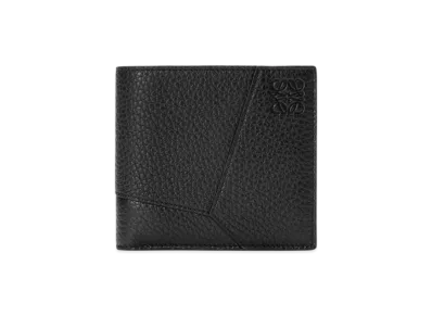 LOEWE Puzzle Bifold Coin Wallet "Black"