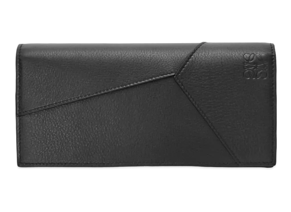 LOEWE Puzzle Long Horizontal Wallet Classic Calf "Dark Gray"