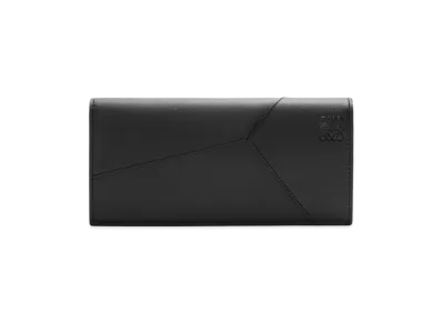LOEWE Puzzle Long Horizontal Wallet "Black"