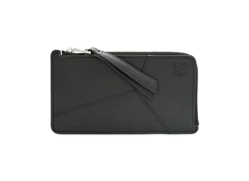 LOEWE Puzzle Long Coin Card Holder "Black"
