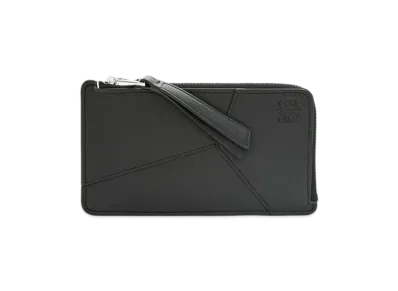 LOEWE Puzzle Long Coin Card Holder "Black"