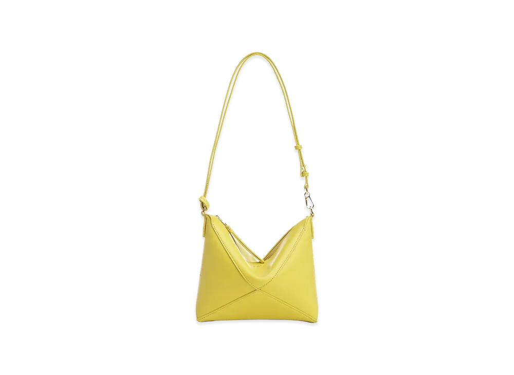 LOEWE Women's Puzzle Fold Clutch "Yellow"