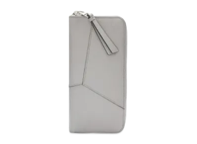 LOEWE Puzzle Open Wallet Classic Calf "Asphalt Gray"