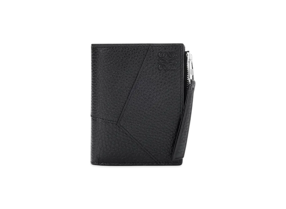 LOEWE Puzzle Slim Compact Wallet "Black"