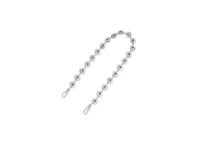 LOEWE Donut Chain "Nacre/Palladium"