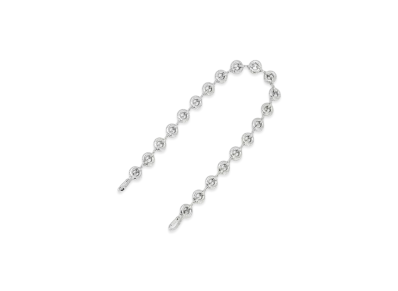 LOEWE Short Donut Chain "Silver"