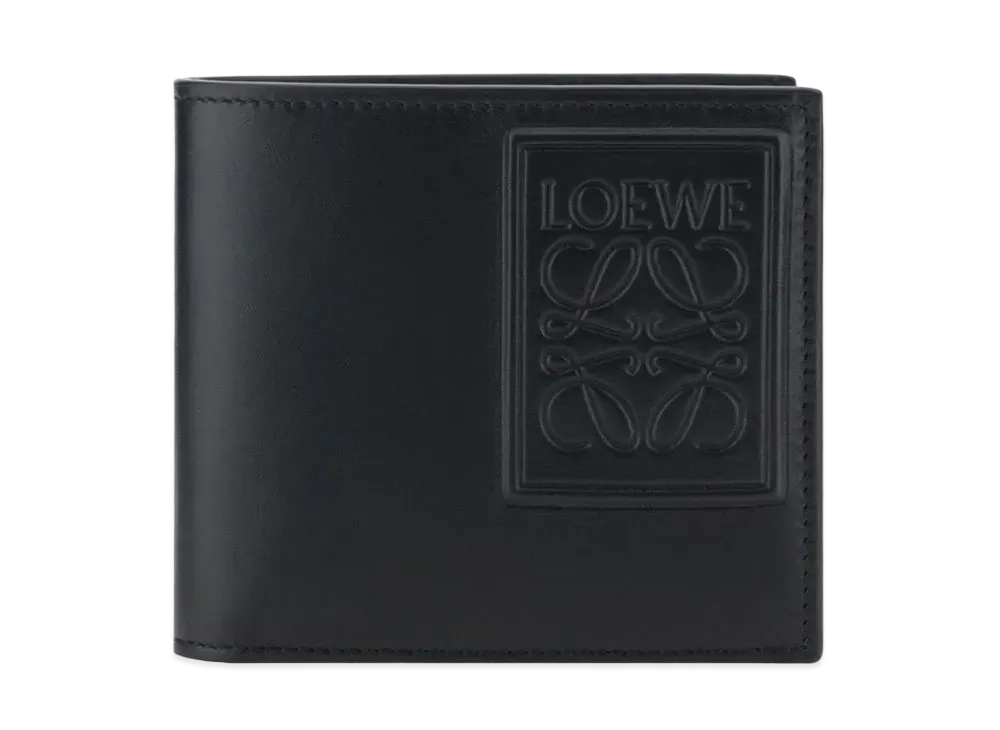 LOEWE Bayfold Wallet Satin Calf "Black"